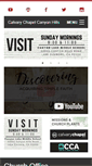 Mobile Screenshot of calvarycanyonhills.com